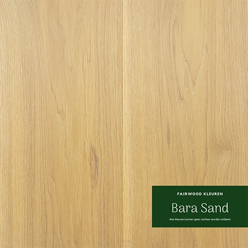 Bara Sand houten vloer kleur