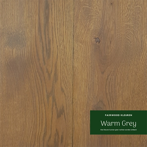 Warme grijze kleur houten vloer