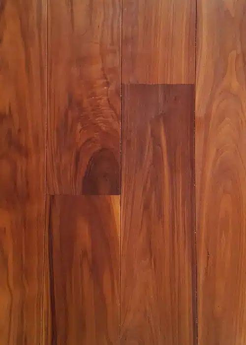 Noten houten vloer