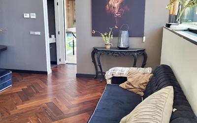 Warme kleur houten vloer